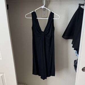 Express Black Twist Knot Dress